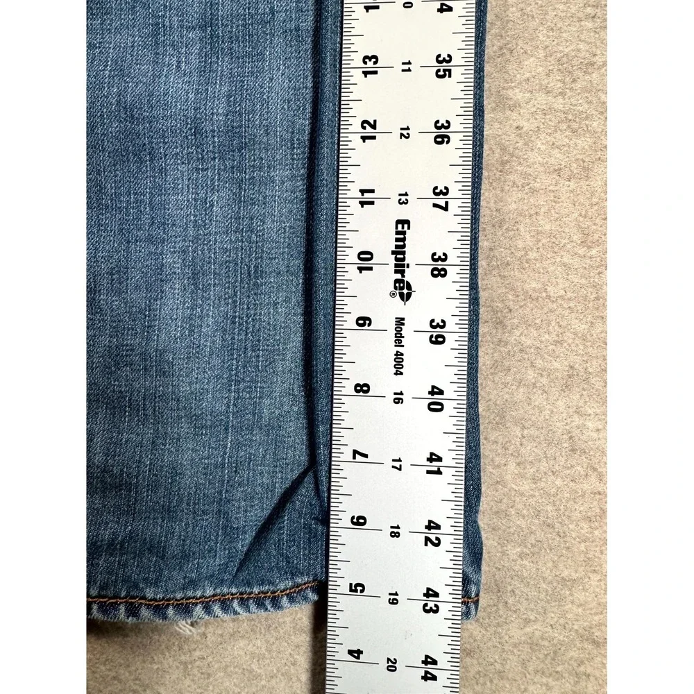Levis 501 Original Straight Leg Jeans Mens 36x34 Blue Denim 14501-0033